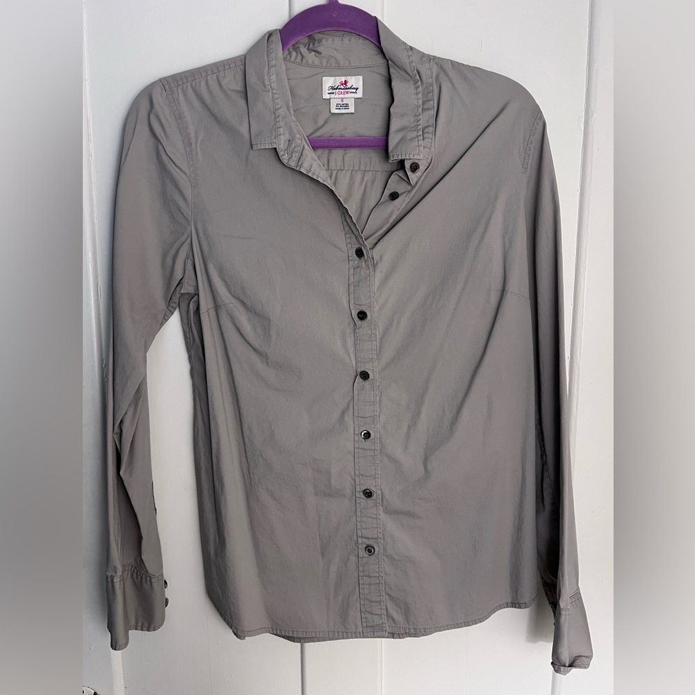 J. Crew women’s button down, small, light stretch